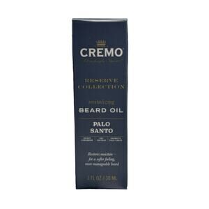 Cremo Reserve Collection Revitalizing Beard Oil Palo Santo 1 Oz